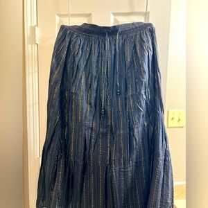 Torrid Size 2 plus boho black w gold